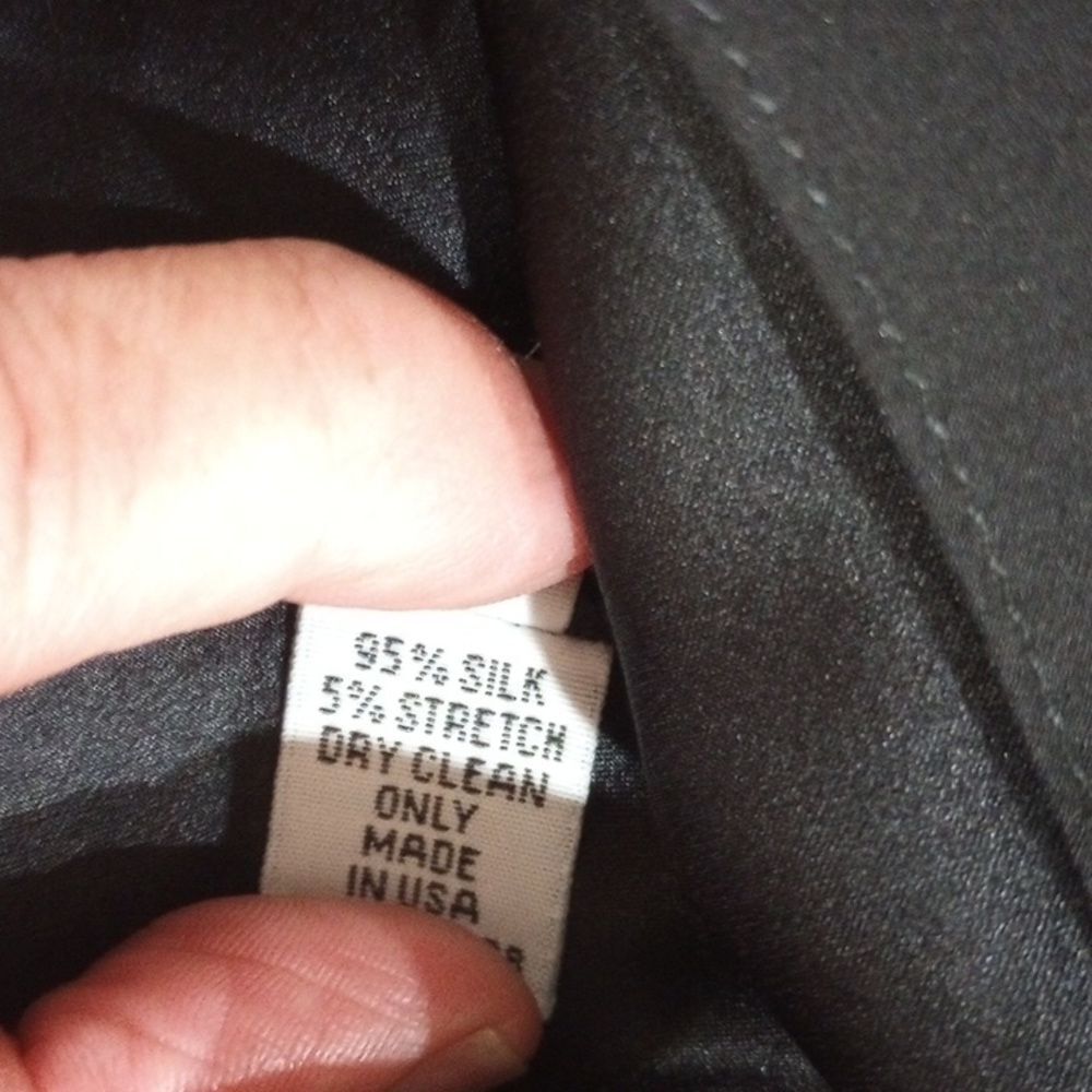 Ramy Brook Lulu  Black Silk One Shoulder Jumpsuit, Size XS - Picture 10 of 12